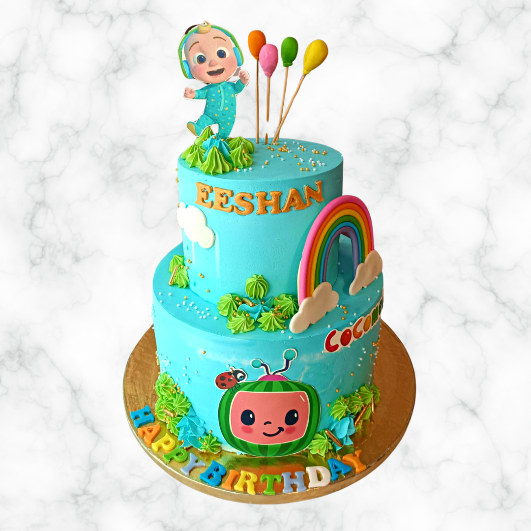 Cocomelon Pastel Cake