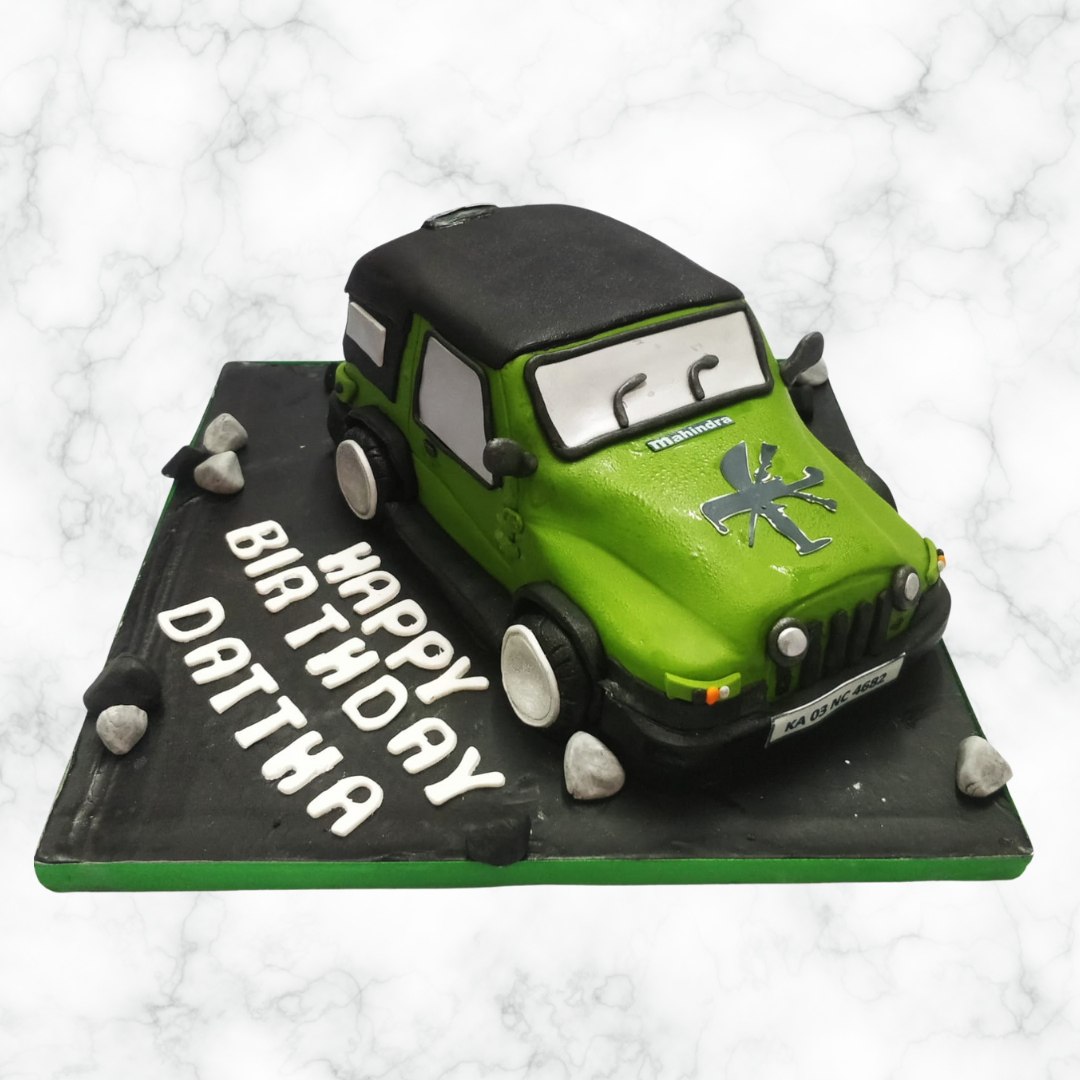 Mahindra on the Move Cake