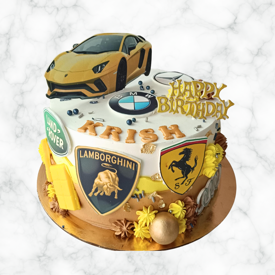 Lambo Luxury Cake