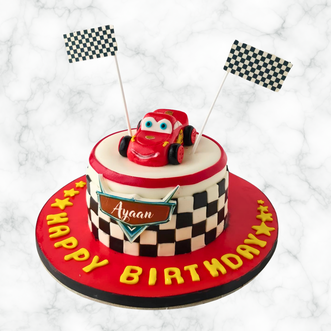 Car Craze Cake