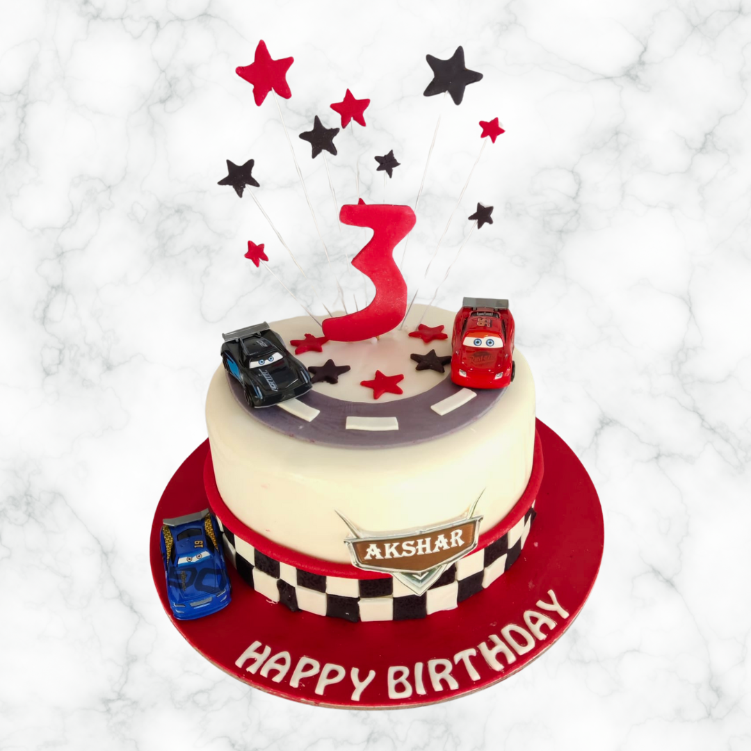 Race Under the Stars Cake