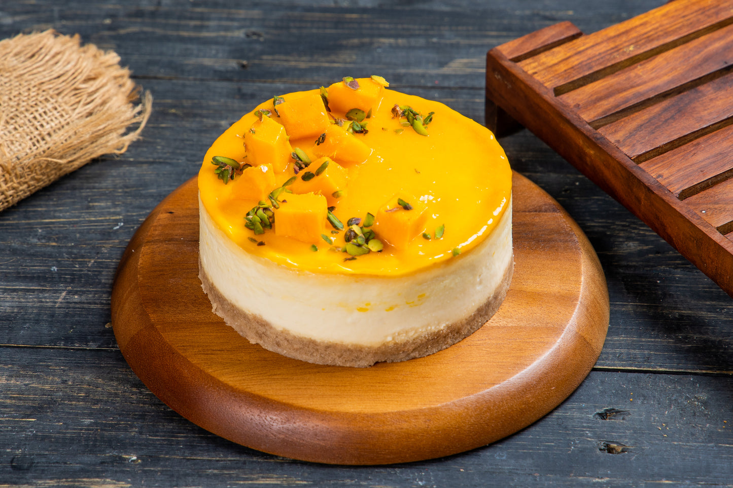 mango cheesecake