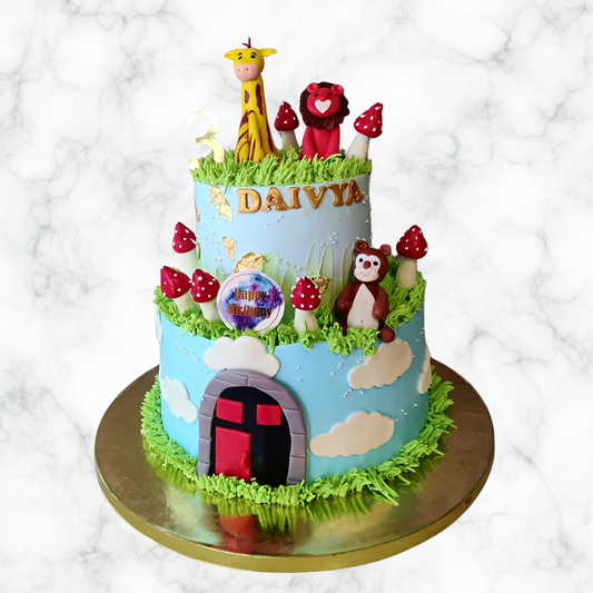 Two-Tiered Jungle Journey