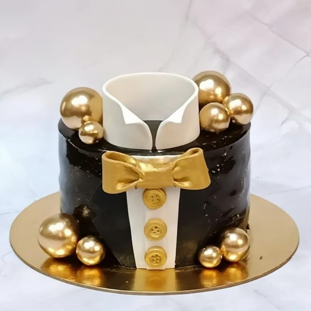 Men’s Day Tuxedo Cake
