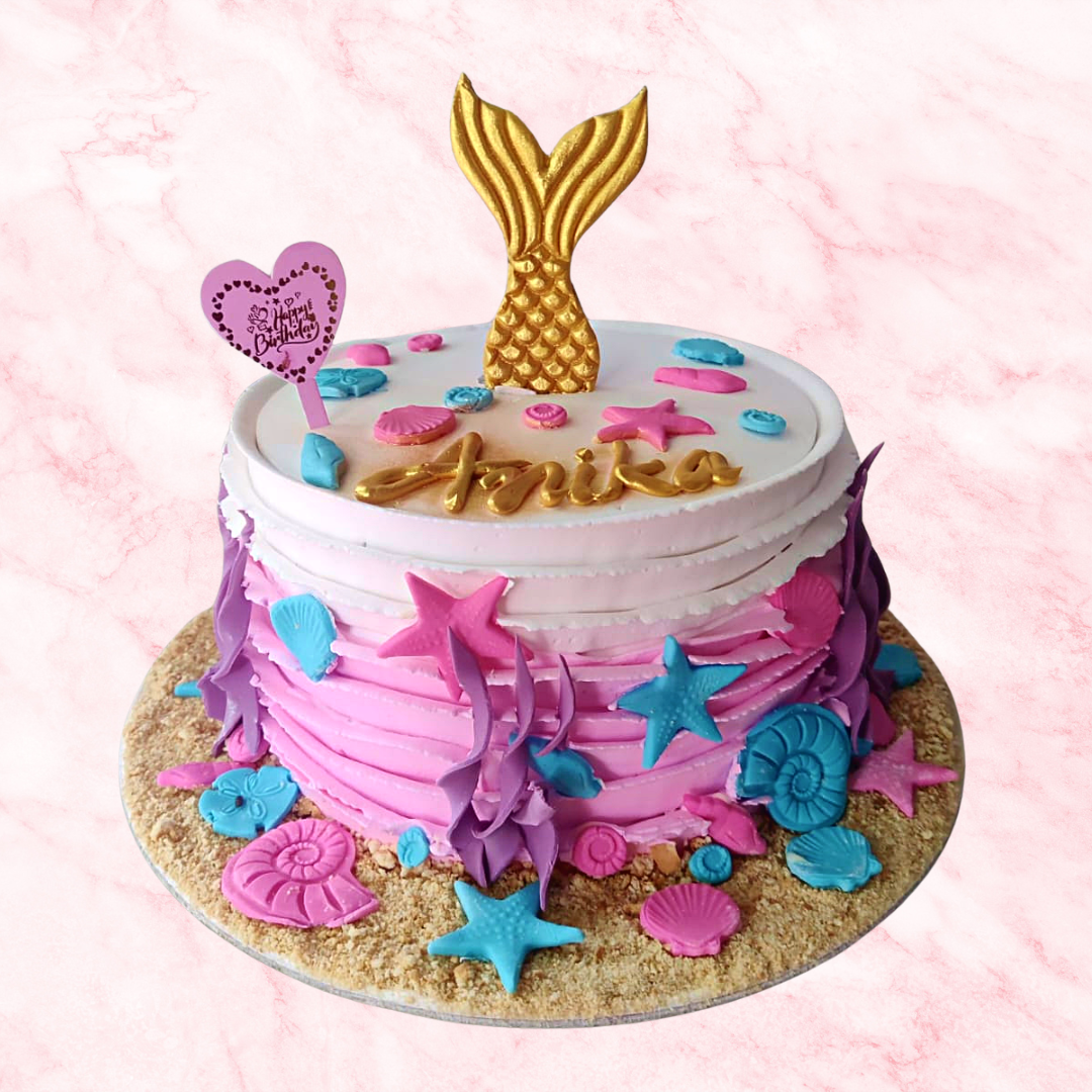 Under the Sea Celebration Cake