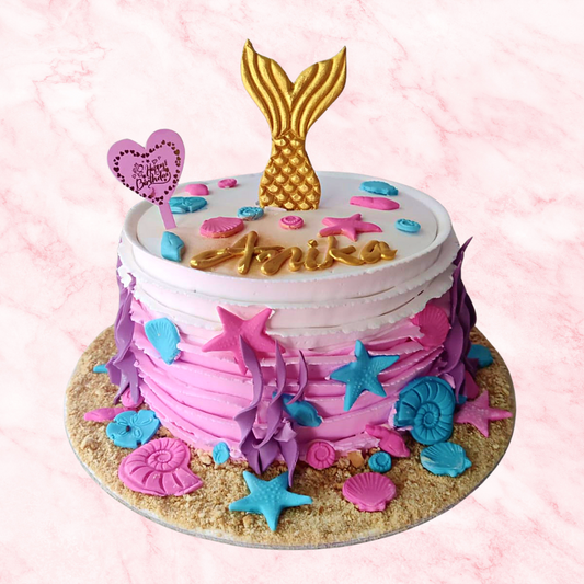 Under the Sea Celebration Cake