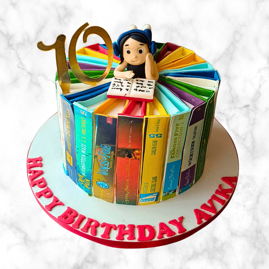 Bookworm's Dream Cake