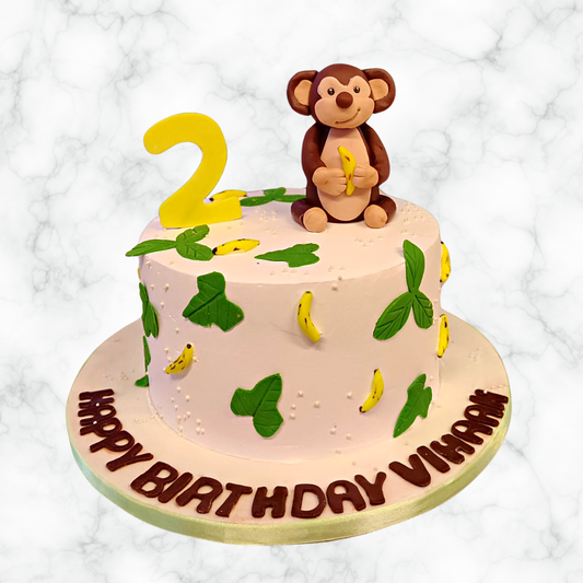 Adorable Monkey Cake