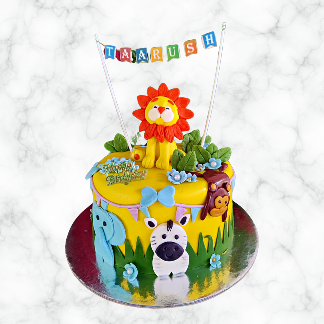 Jungle King Cake