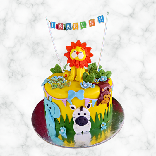 Jungle King Cake