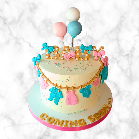 Sweet Baby Arrival Cake