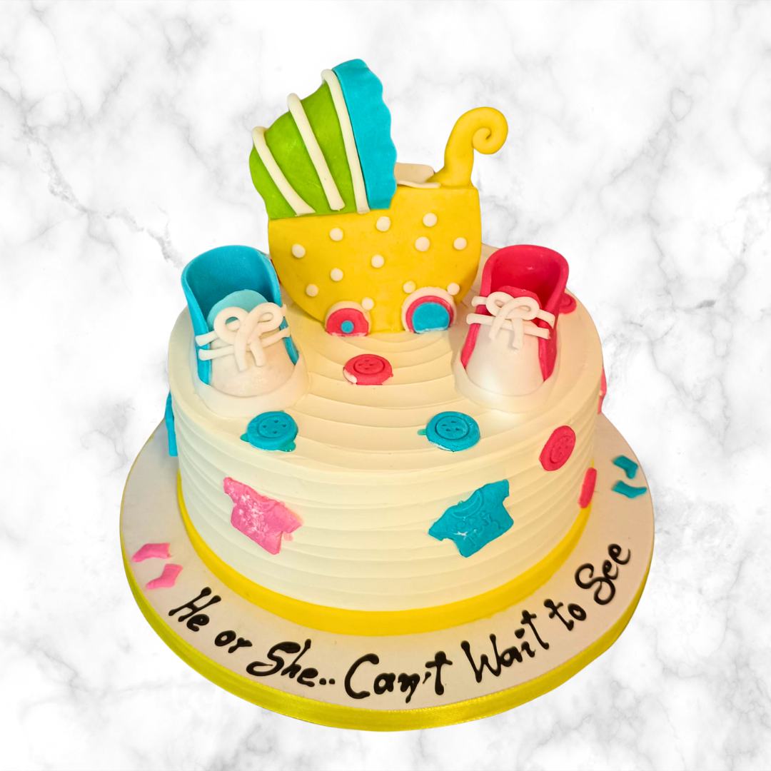 He or She? Gender Reveal Cake