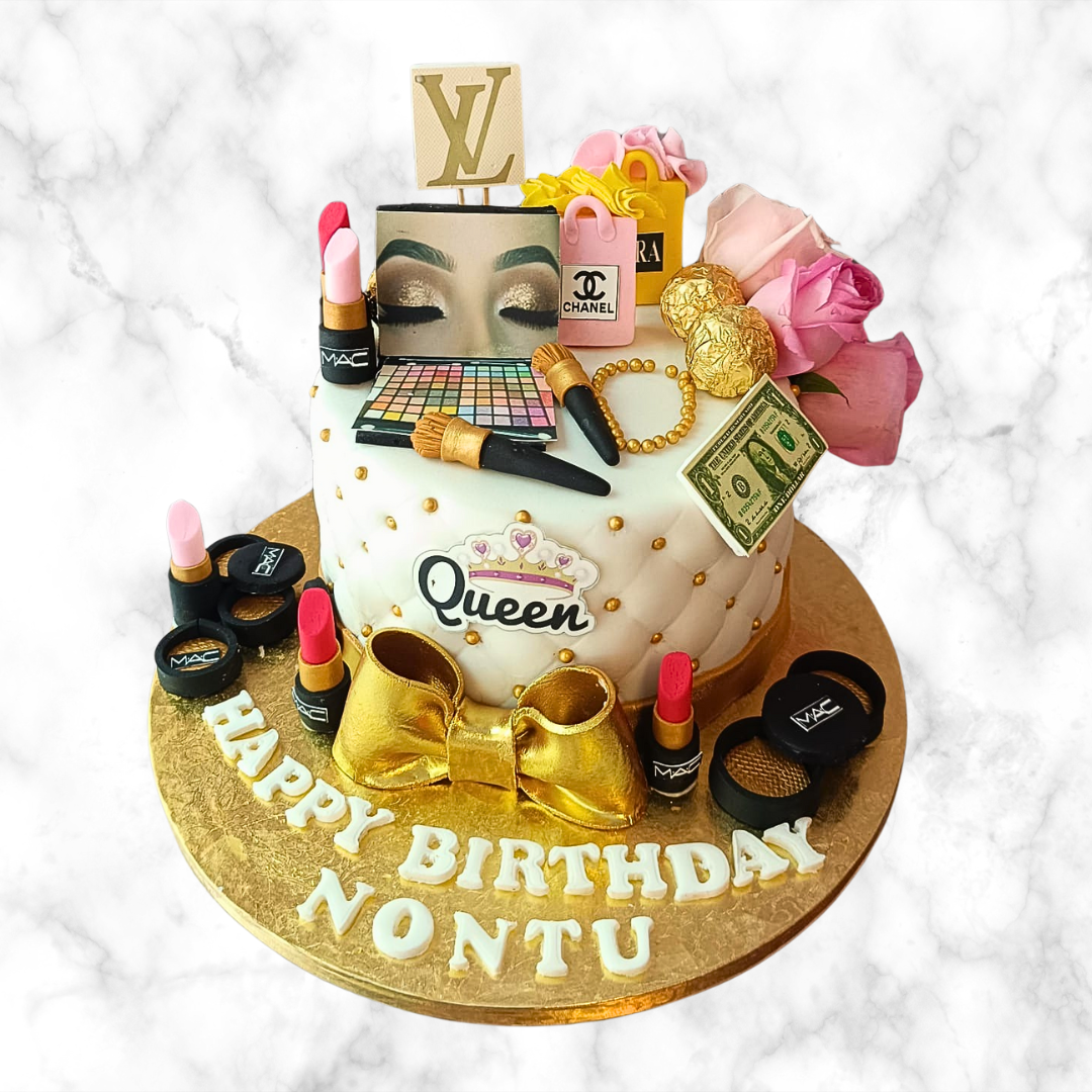 Glam Diva Birthday Cake