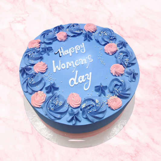 Blue Skies & Sparkling Dreams Cake