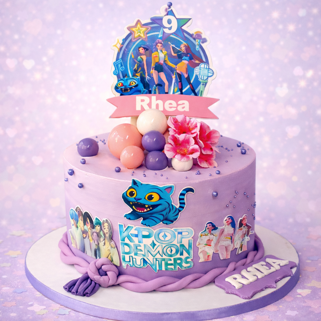 K-Pop Magic Birthday Cake