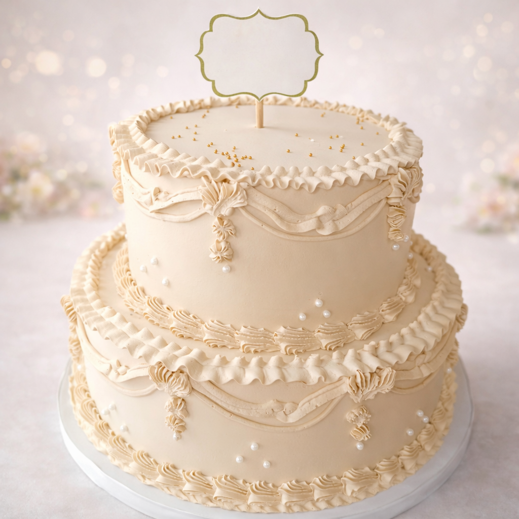 Timeless Elegance Cake