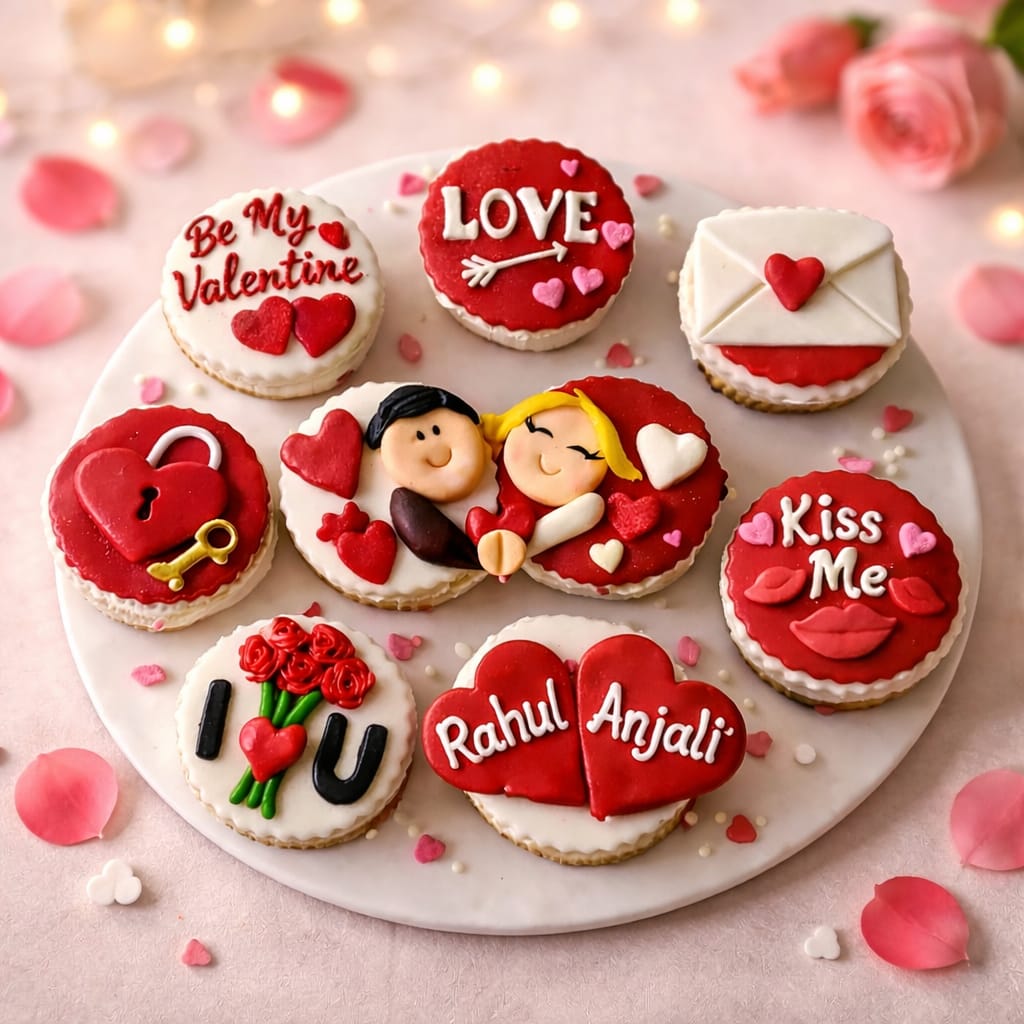 Valentine's Day Love Cupcakes