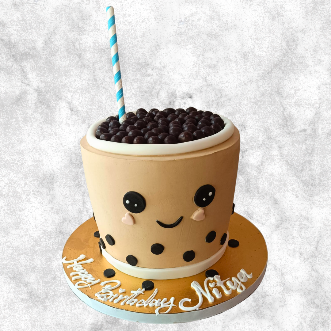 Boba Drink cake