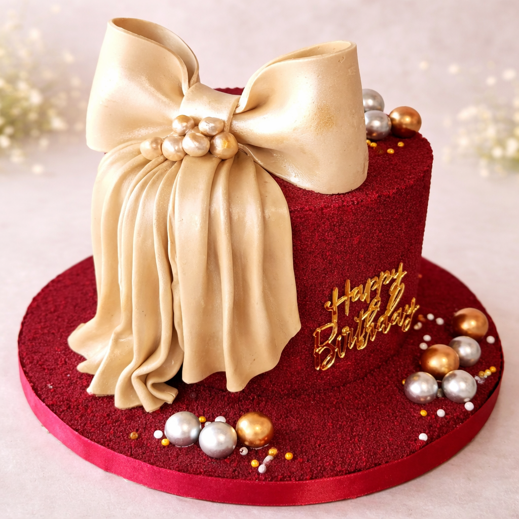 Velvet Bow Elegance