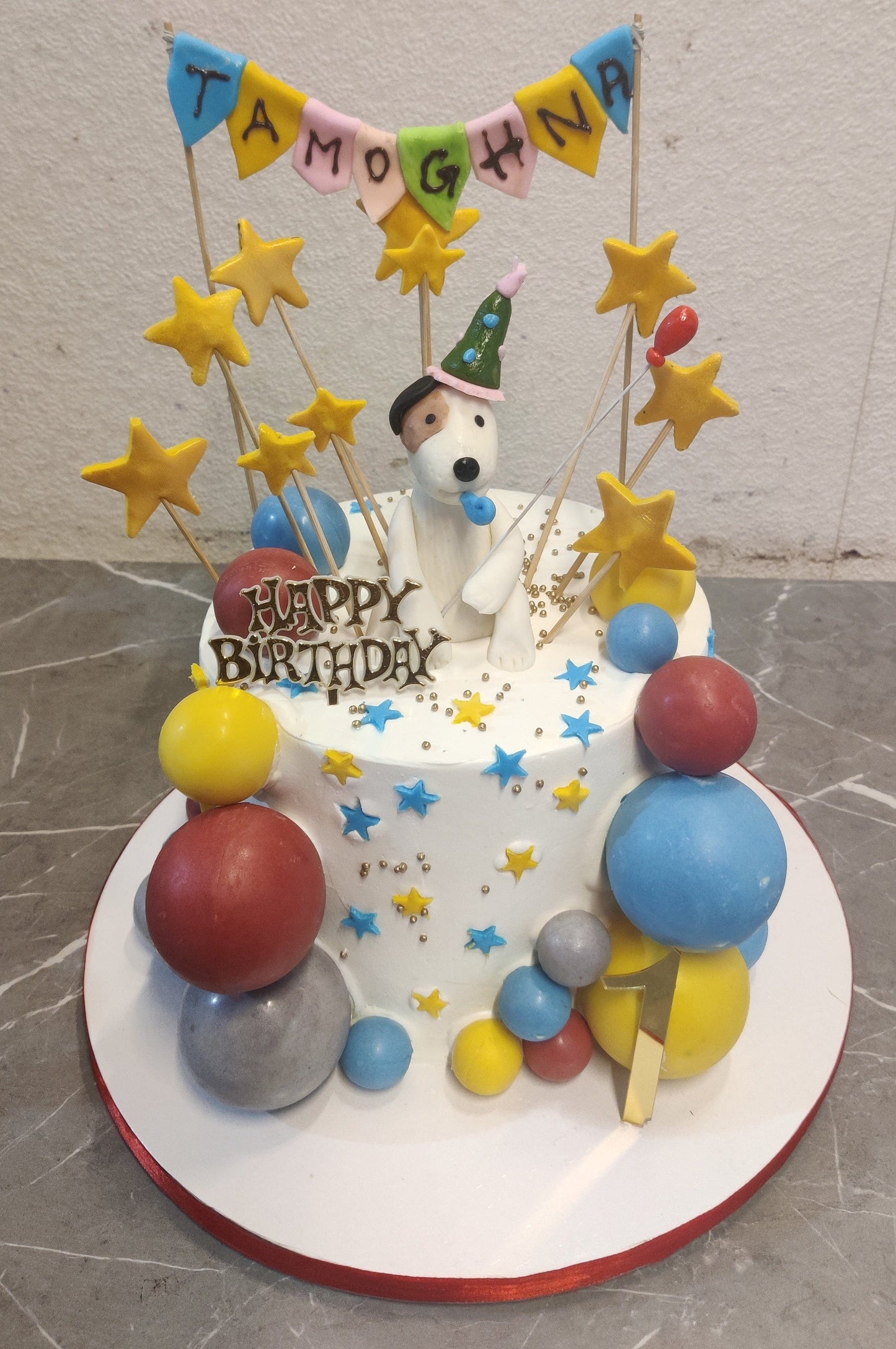 legateaucakes Dog Wooflicious Cake
