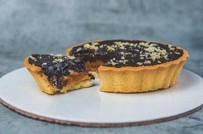 legateaucakes Egg Chocolate Caramel Tart