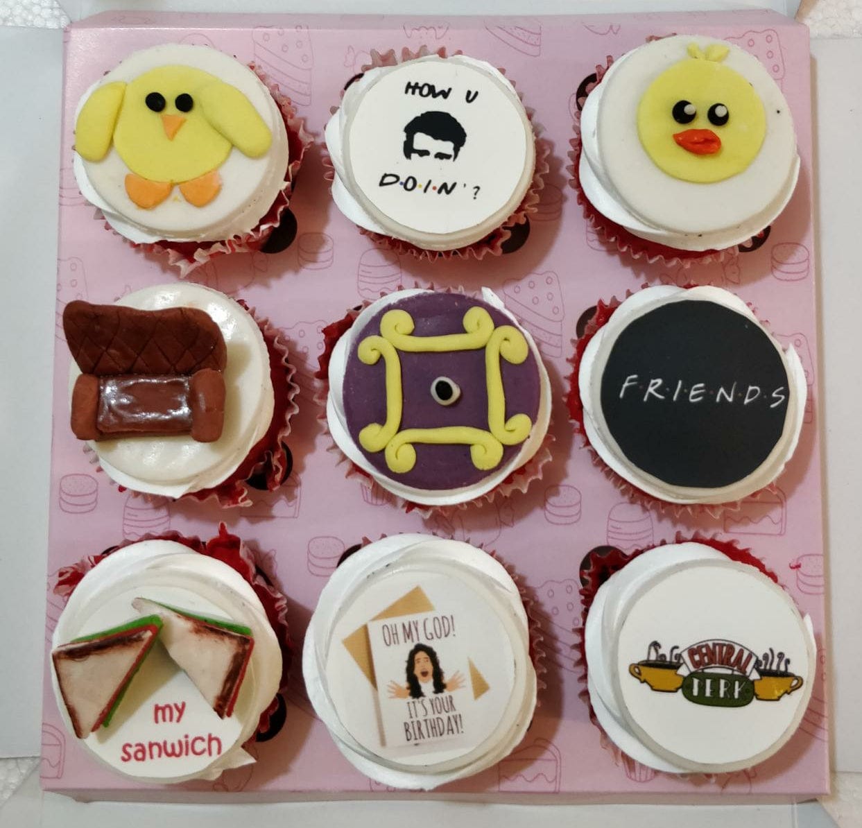 Friends fashion cupcake