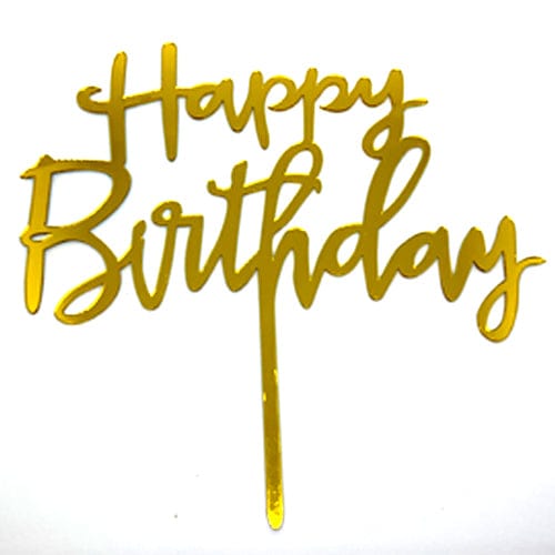 legateaucakes HBD Gold Topper