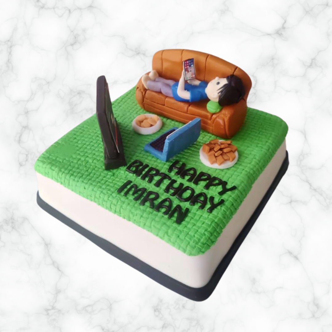 Couch Potato Cake