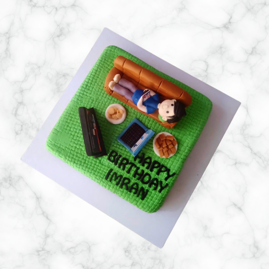 Couch Potato Cake