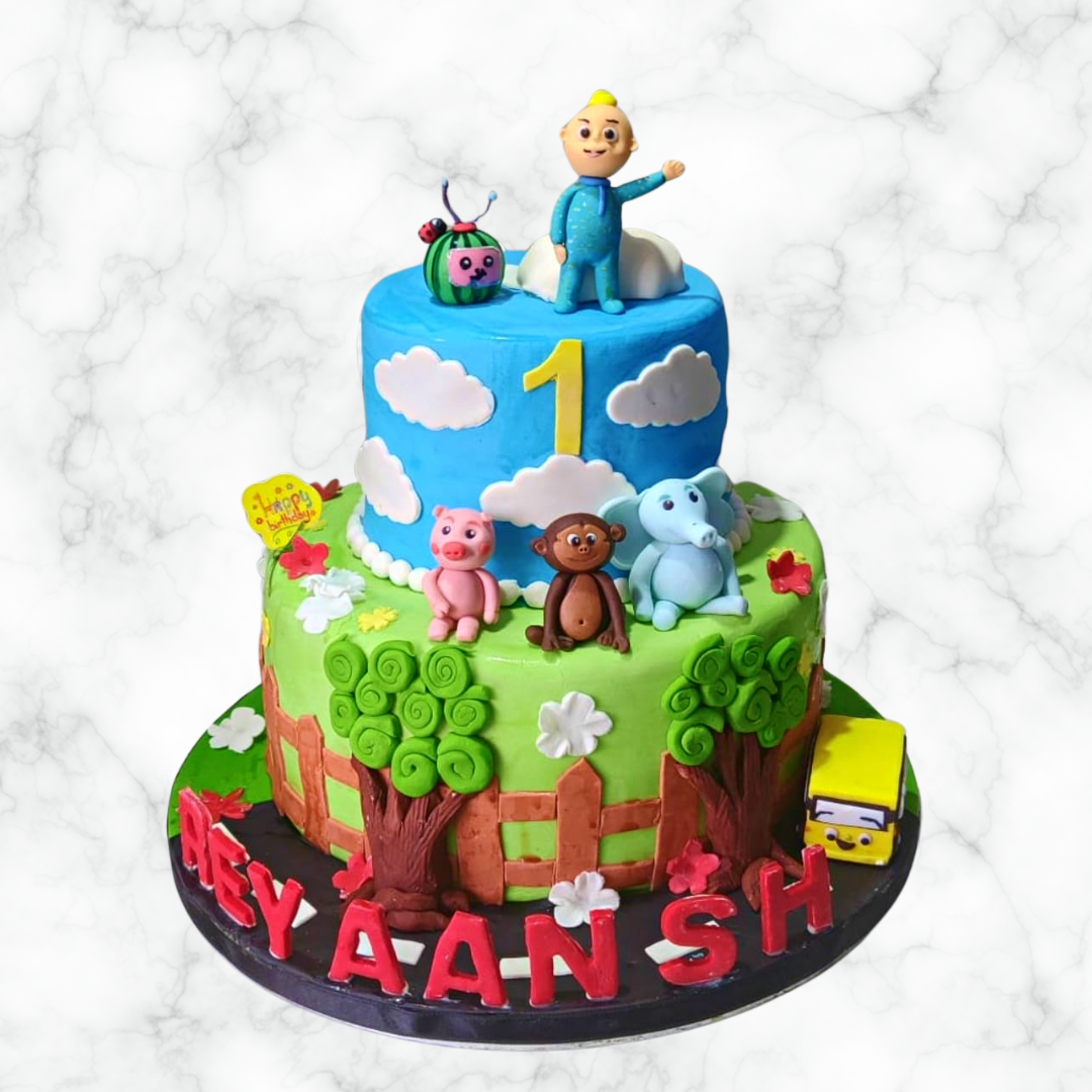 Cocomelon Crew Cake