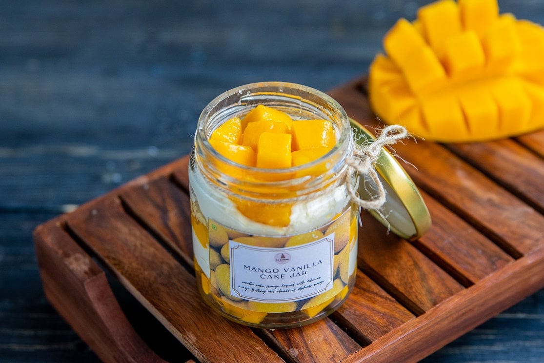 legateaucakes Mango Vanilla Cake Jar (200ml)