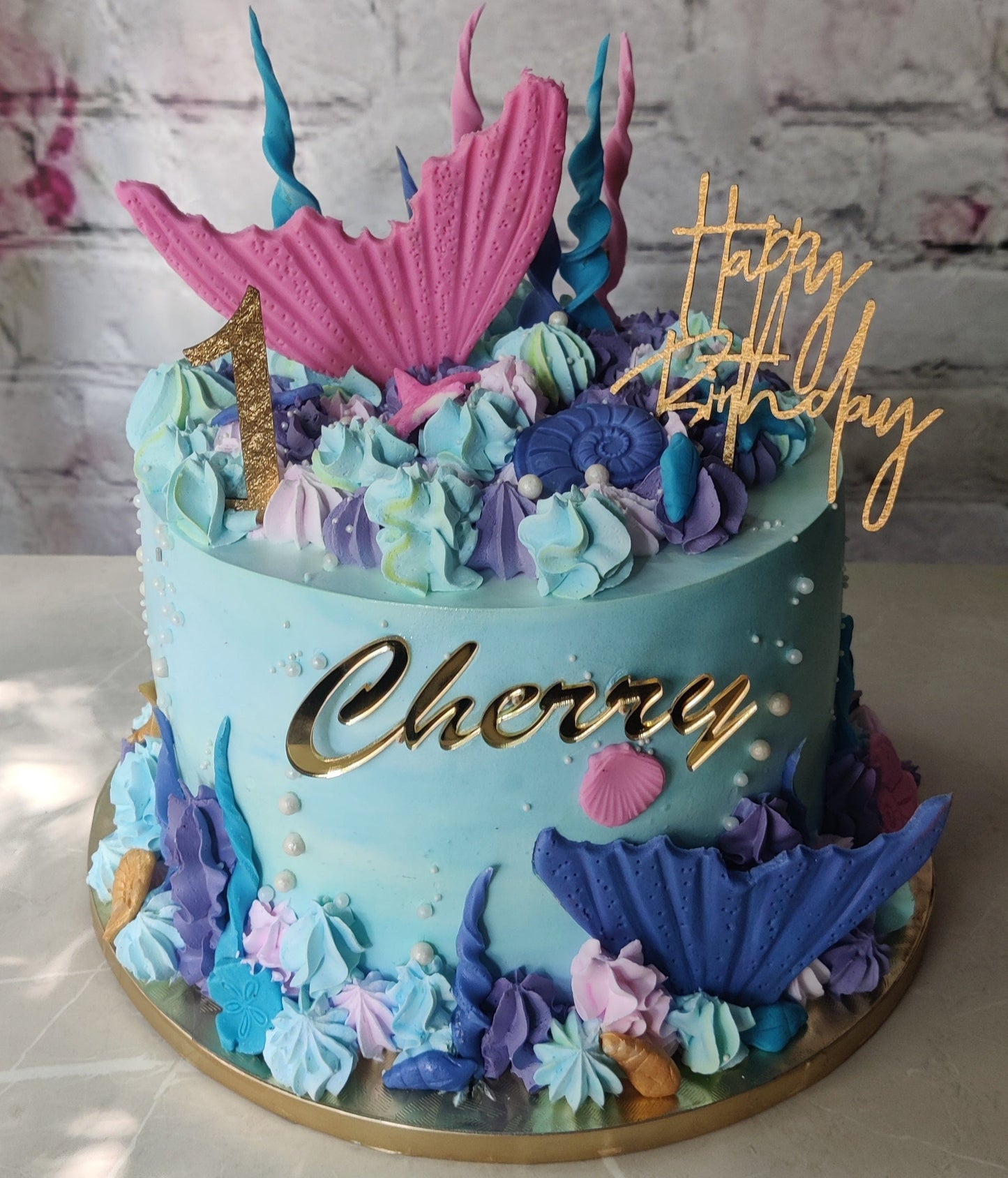 legateaucakes Mermaid Fin Cake