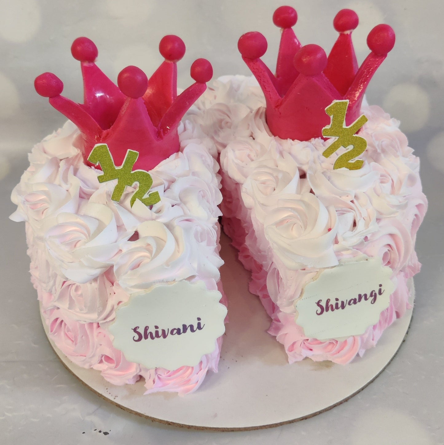 legateaucakes Twin In Pink Cake