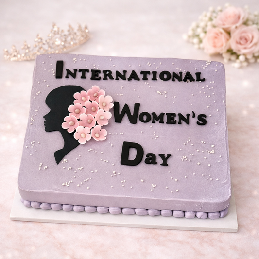 Women's Day Purple Cake