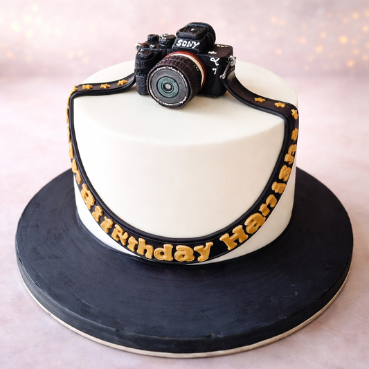 Camera Lover’s Birthday Cake