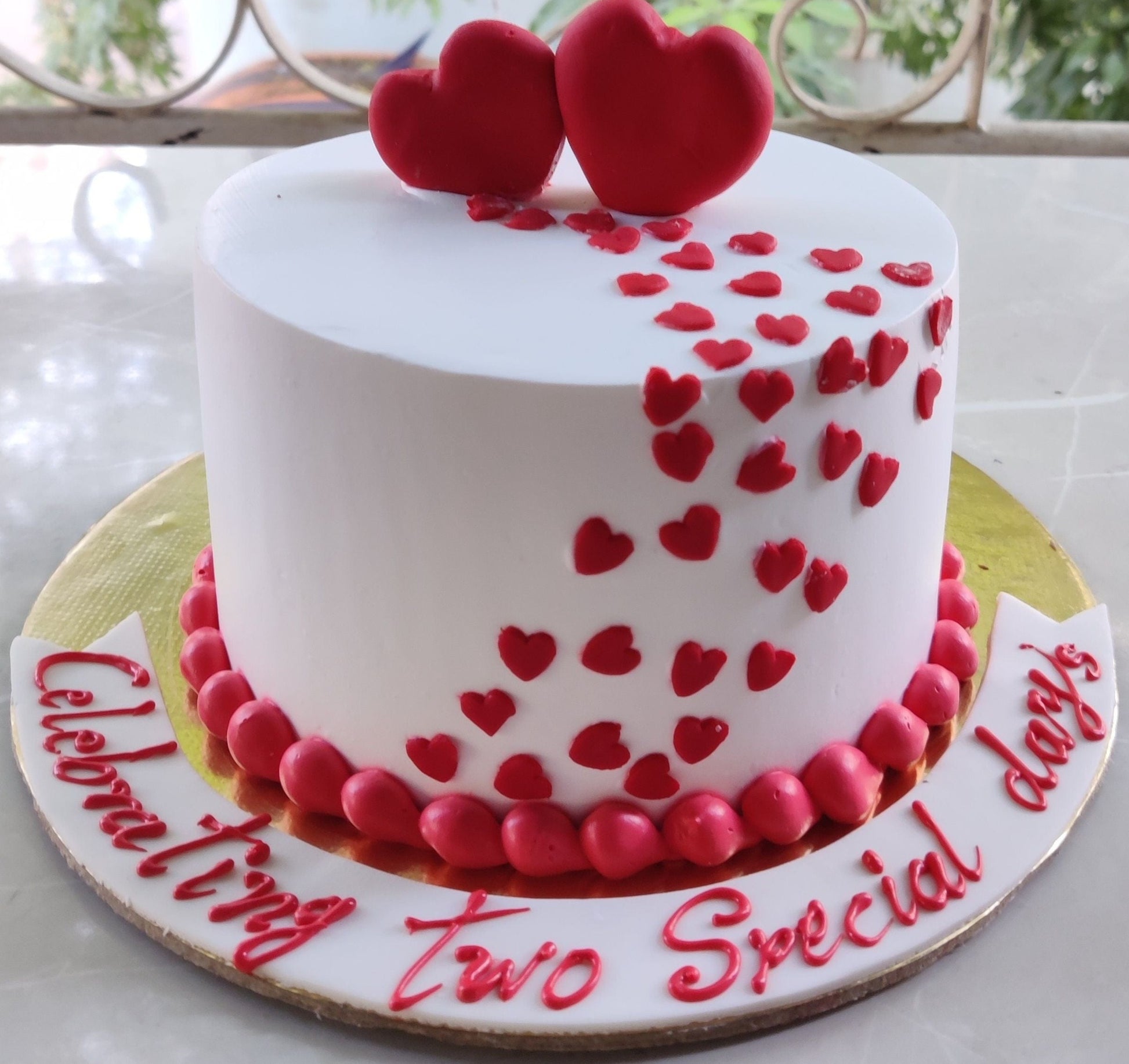 Membuat Cake Wedding Anniversary Mudah untuk Perayaan Ulang Tahun Pernikahan Anniversary Cake – legateaucakes