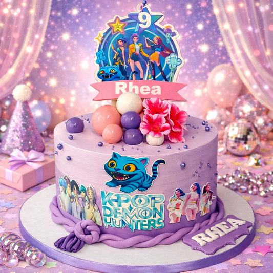 K-Pop Magic Birthday Cake