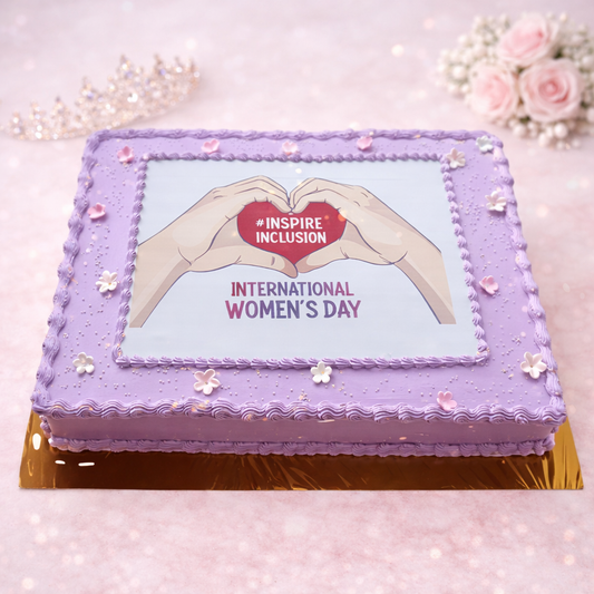 Women’s Day Inspire Cake