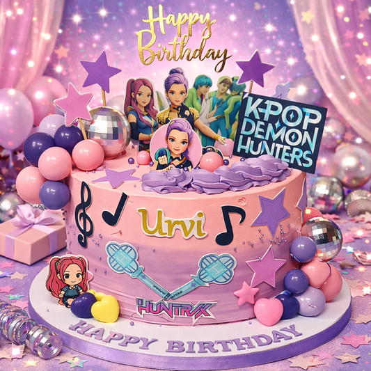 K-Pop Party Power Cake