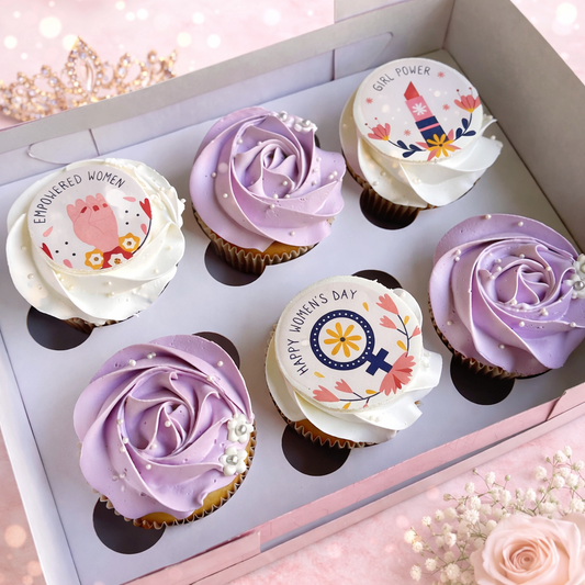 Women's Day Cupcakes