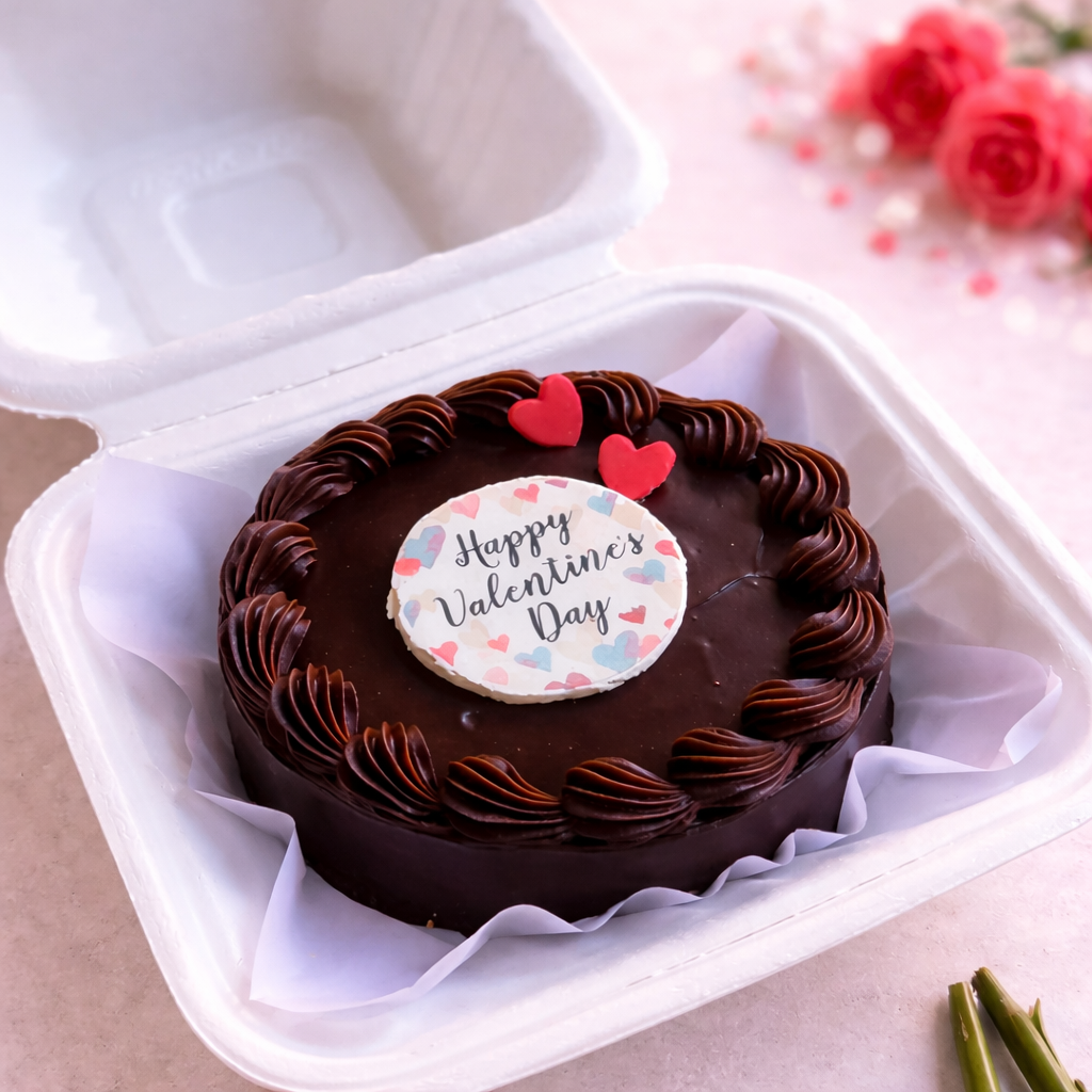 Valentine Chocolate Bento Cake