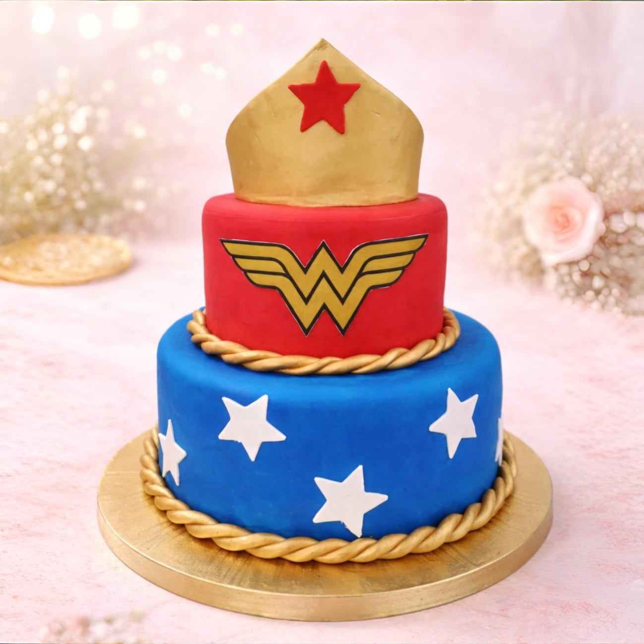 Wonder Woman Cake