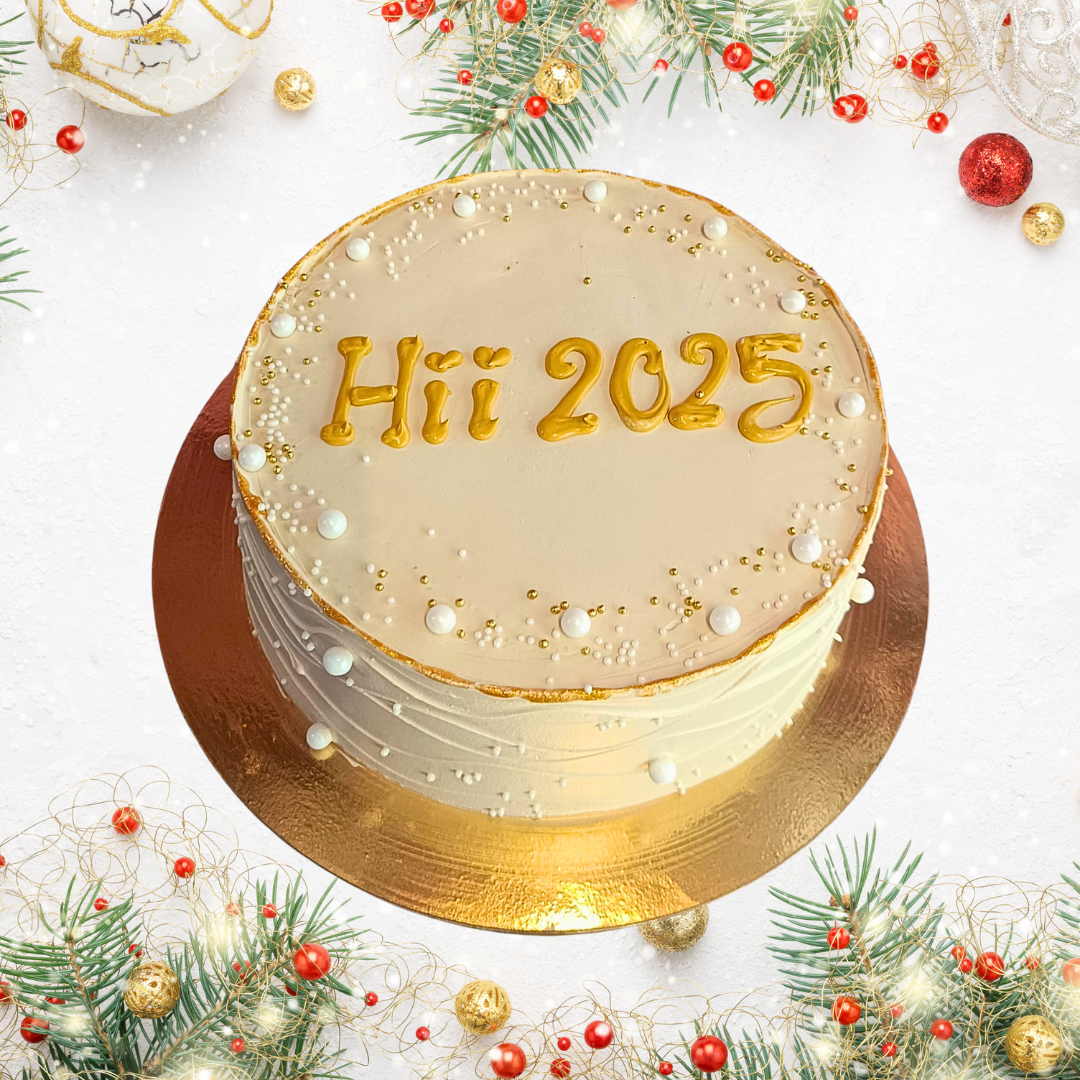 Hello 2025 Cake