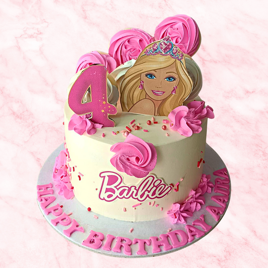 A Birthday Cake for Barbie Fans