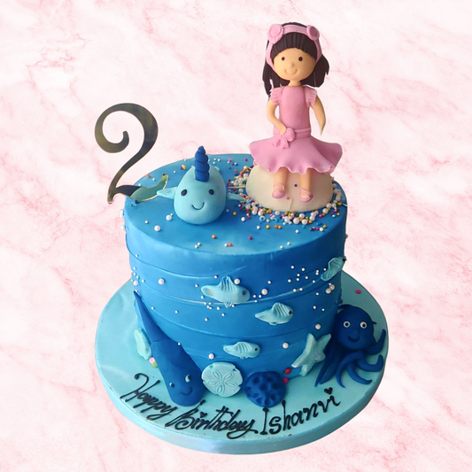 A Fintastic Fairytale Cake