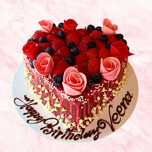 Berry Sweet Birthday Cake