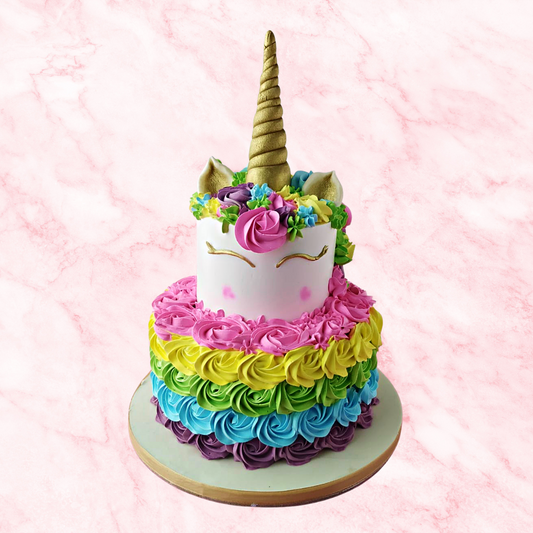 Rainbow Bloom & Unicorn Dream Cake!