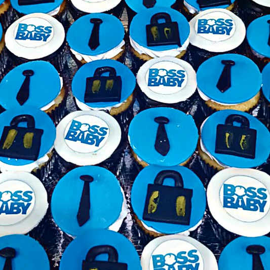 Boss Baby Cupcakes 3 (Box of 9)