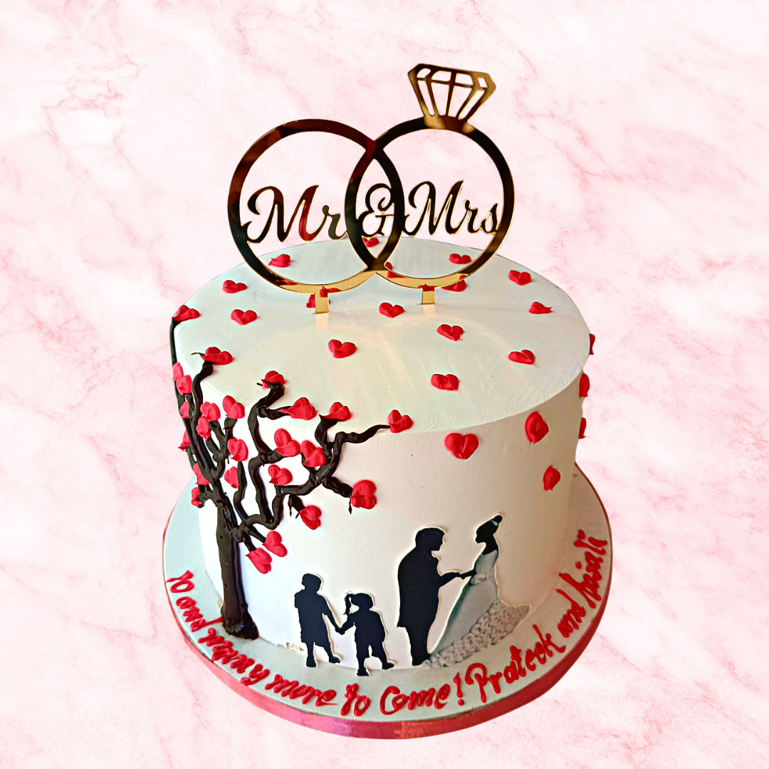 Forever & Always Cake – legateaucakes