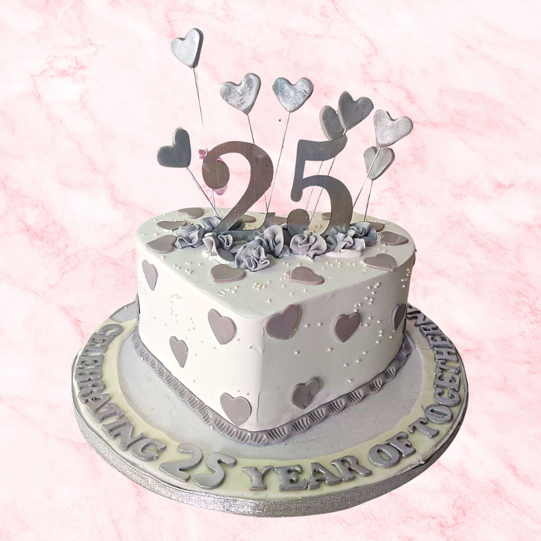25th Anniversary Celebration Cake!